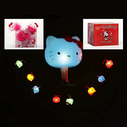 Totalcadeau Guirlande de Noël 10 lumières Hello kitty Multicouleur (2 m) pas cher Guirlande de Noël 10 lumières Hello kitty Multicouleur (2 m)