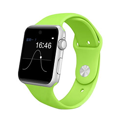 Wewoo Montre conectée vert 1.54 pouces IPS Full View Écran tactile capacitif complet MTK2502C-ARM7 Bluetooth 4.0 Smartwatch Téléphone, GSM / Smart Bouton / Augmenter à l'écran lumineux / Flip main à l'interface de commutation / 3D Accélération / Podomètre Analy 