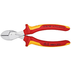 Pince coupante de côté à forte démultiplication isolée Knipex XCUT 