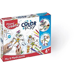 Avis MAPED CREATIV - Color+Play - Puzzle a construire