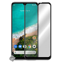 Htdmobiles Film de protection vitre verre trempe incurve integral pour Xiaomi Mi A3 - NOIR