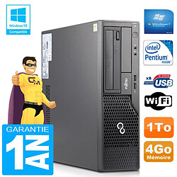 PC Fujitsu Esprimo E500 E85+ SFF Intel G640 RAM 4Go Disque 1 To Wifi W7 - Occasion