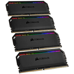 Corsair Dominator Platinum RGB 32 Go (4x 8Go) DDR4 3200 MHz CL16