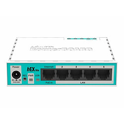 Router Mikrotik RB750R2 Blanc 