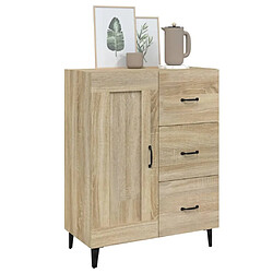 Acheter Maison Chic Buffet,Meuble de Rangement,commode pour salon,Cuisine Chêne sonoma 69,5x34x90 cm Bois d'ingénierie -MN65344