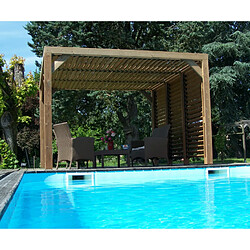 Avis Pergola 10.67m² bois traité - tho3531vt - HABRITA