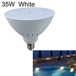 Wewoo Lumière sous-marine d'ampoule de piscine en plastique ABS LEDcouleur de la blanche 35W 