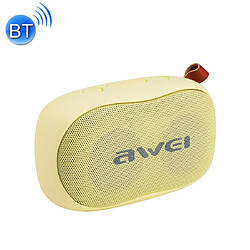 Yonis Haut-Parleur Bluetooth Portable Son Hi-Fi Mini Enceinte Bluetooth Portable Avec Réduction De Bruit Et Micro Intégré Support TF AUX Jaune YONIS