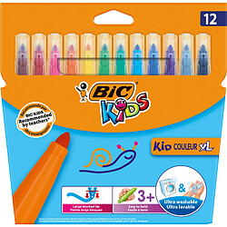 BIC KIDS Feutre Kid Couleur XL, étui en carton de 12 ()