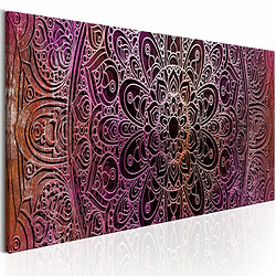 Paris Prix Tableau Imprimé Mandala : Amethyst Energy 40 x 120 cm 