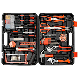 Sotech Valise de Bricolage, Avec une mallette noire, 114 outils Valise de Bricolage, Malette à Outils, Avec une mallette noire, 114 outils, Matériau: Acier, Plastique