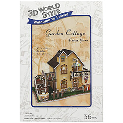 Universal Puzzle 3D World Style Collection"French Flavour - Cabane de jardin". 