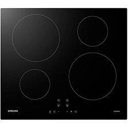 Table de cuisson induction 60cm 4 feux 7200w noir - nz64m3nm1bb - SAMSUNG