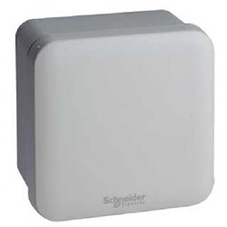 Schneider Electric Boîte de dérivation MUREVA sans embouts, à faces lisses. H80xL80xP45 mm 