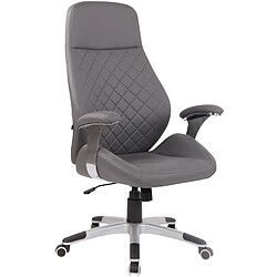 Non Chaise de bureau en simili cuir Layton 