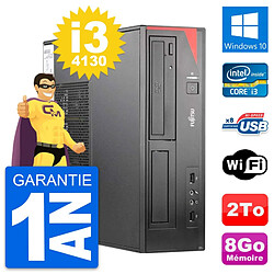 PC Fujitsu Esprimo E520 DT Intel i3-4130 RAM 8Go Disque Dur 2To Windows 10 Wifi · Occasion 