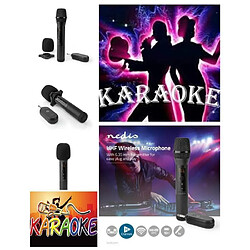 Acheter NEDIS Sono portable sur Batterie Bluetooth amplifiée USB ETANCHE LEDS RGB -TWS AUX 3.5 ENT MICRO KARAOKE + MICRO SANS FIL PRO 20 CANAUX