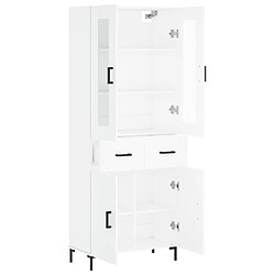 Acheter Maison Chic Buffet,Meuble de Rangement,commode pour salon,Cuisine Blanc 69,5x34x180 cm Bois d'ingénierie -MN42937