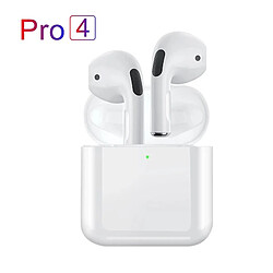 GUPBOO Casque sans fil Pro 4, Bluetooth 5.0, TWS, HD, son Hi-Fi 