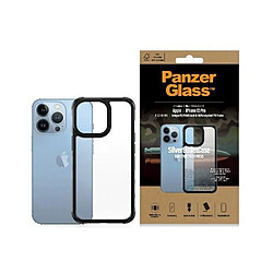 panzerglass coque transparent iphone 13 pro 6.1" noir antibacterial military grade silverbullet 0324 