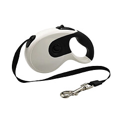 Universal Remblai rétractable pour chien extension auto-réglable en nylon laisse pour chien chat chien chat chien traction accessoires pour animaux de compagnie | Laisse (blanc) 