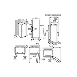 Série 600 - POSE LIBRE - Réfrigérateur 1 porte tout utile - Nouvelle cl ELECTROLUX - LRS3DE39W pas cher