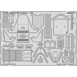 Spitfire Mk.II interior for Revell - 1:32e - Eduard Accessories 