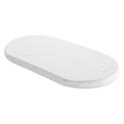 Avis P'tit Lit Matelas de couffin sans traitement déhoussable et réversible 32x72cm