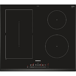 Table de cuisson à induction 60cm 4 foyers 6900w noir - ed651fsb5e - SIEMENS 