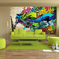 Paris Prix Papier Peint Funky Graffiti 105 x 150 cm