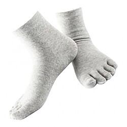 Acheter 1 Paire De Chaussettes Confortables à Cinq Orteils En Coton Chaussettes Sport En Coton à Chaussettes Unis