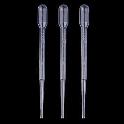 Avis 100pcs 2ml Pipette de Transfert en Plastique Pipette Graduée