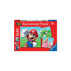 Puzzle enfant 3x49 pièces Ravensburger Super Mario