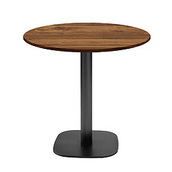 Restootab Table Ø70cm - modèle Round chêne hunton