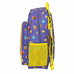 Avis Cartable SuperThings Guardians of Kazoom Violet Jaune (27 x 33 x 10 cm)