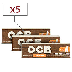 Filtres Carton OCB Virgin Perforés x 5