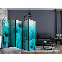 Paris Prix Paravent 5 Volets Turquoise Madness 172x225cm