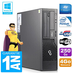 PC Fujitsu Esprimo E500 E85+ SFF Intel G640 RAM 4Go Disque 250 Go Wifi W7 · Occasion 