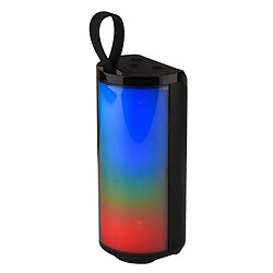 Yonis Enceinte Bluetooth Waterproof Stéréo 3D Enceinte Bluetooth Portable Étanche Stéréo 3D AUX FM TF USB Noir YONIS