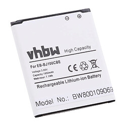 vhbw Li-Ion batterie 1850mAh (3.85V) pour téléphone smartphone comme Samsung EB-BJ100BBE, EB-BJ100BCE, EB-BJ100CBE, EB-BJ100CBZ, GH43-04412A 