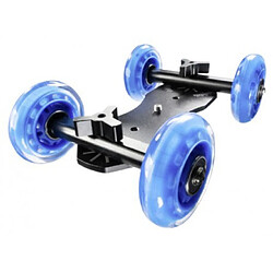 walimex pro Trpied Mini-Dolly roulettes pour reflex