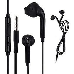 GUPBOO Écouteurs intra-auriculaires confortables avec caisson de basses Écouteurs filaires 3,5 mm Écouteurs intra-auriculaires portables avec micro casque pour Samsung