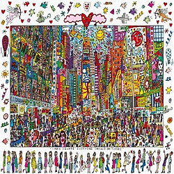 Ravensburger - 19069 - Puzzle Classique - Times Square - James Rizzi - 1000 Pièces