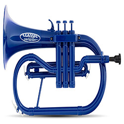 Classic Cantabile MardiBrass bugle Sib en plastique bleu