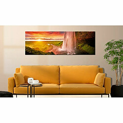 Paris Prix Tableau Imprimé Seljalandsfoss Waterfall 40 x 120 cm