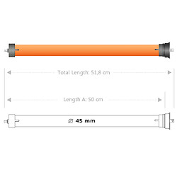 Acheter vidaXL Moteur tubulaire 40 Nm