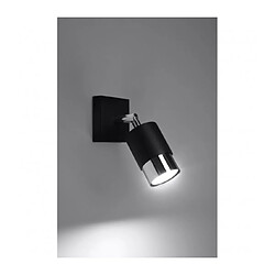 Avis Luminaire Center Spot Nero Single Acier Noir,chrome 1 ampoule 16cm