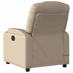 Avis vidaXL Fauteuil de massage inclinable électrique cappuccino similicuir