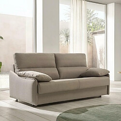 Inside 75 Canapé convertible express VERONE couchage 140 x 200 cm beige 