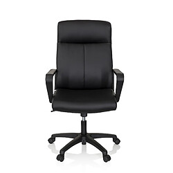 Chaise de bureau / chaise de direction LISSO similicuir noir hjh OFFICE 